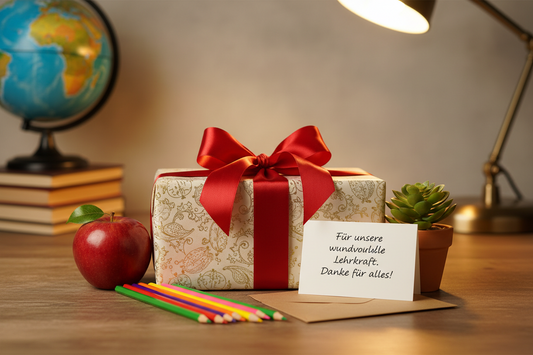 Schluss mit Tassen & Schokolade: 3 Abschiedsgeschenke für Lehrkräfte, die wirklich nützlich sind