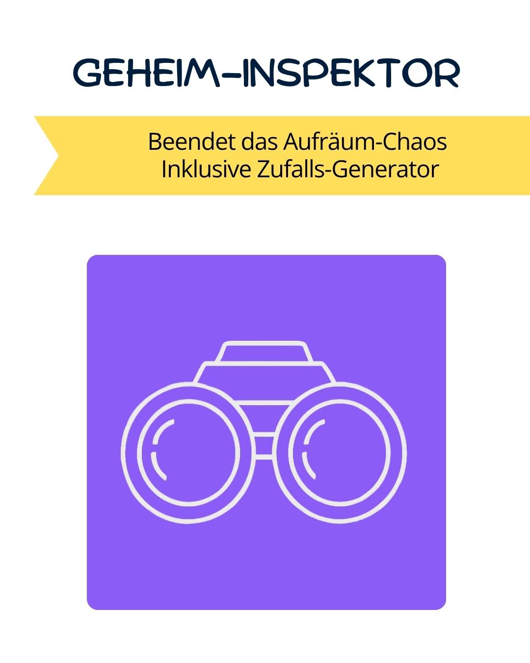 Geheim-Inspektor Kartenset